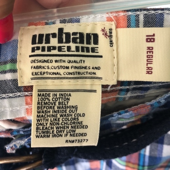 NWOT Urban Pipeline Plaid Shorts - Picture 4 of 4